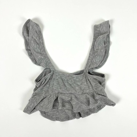 Grey Urban Outfitters Crop Top - Picture 4 of 4